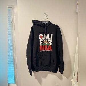 Unisex black California sweatshirt